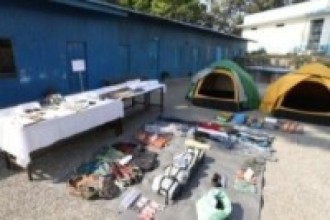 चन्द समूहका कार्यकर्ताले लुकाएर राखेको विस्फोटक पदार्थ  बरामद