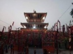 मोक्षधामका चार धाममा कलात्मक मन्दिर बनाइँदै