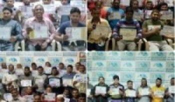 कतारस्थित नासर अल अली कम्पनीद्धारा कामदारहरुलाई सुनको सिक्का, नगद र प्रशंसापत्र प्रदान