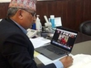 पार्टीमाथिको चुनौती सामना गर्न महासचिव पोखरेलको आग्रह  