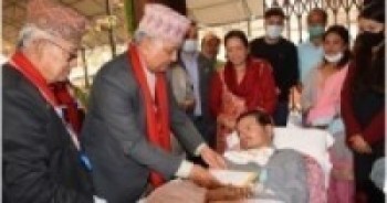 जनआन्दोलनका घाइते मुकेशलाई ‘बनेपा तारा’ सम्मान   