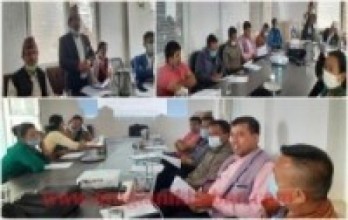 बागमती गाउँपालिकामा ब्यबस्थित बसोबासका लागि लागत संकलन अभिमुखिकरण कार्यक्रम