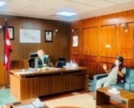 कोभिडविरुद्धको लडाइँ सफल बनाउन सबैको भूमिका आवश्यक छ : उपप्रम पोखरेल   