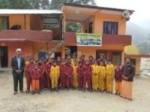 संस्कृत गुरुकूलमा अङ्ग्रेजी र कम्प्युटर शिक्षा   