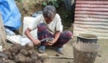 चेपाङ गाउँमा भोकमरी   