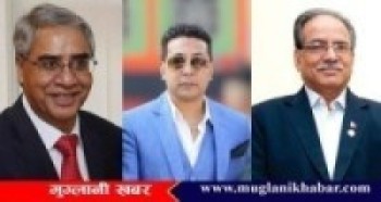 पार्टीका शिर्षनेताहरुसंग भेटघाटमा मन्त्री 'दिपक मनाङे'