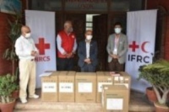 नेपाल रेडक्रसलाई अक्सिजन कन्सन्ट्रेटर सहयोग   