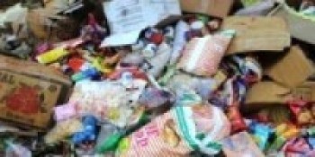 अवैध खाद्य पदार्थ बरामद  