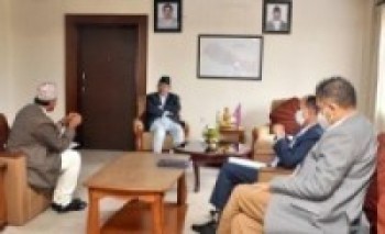 गृहमन्त्रीद्वारा भैरहवा अन्तर्राष्ट्रिय विमानस्थलको प्रगतिबारे जानकारी   