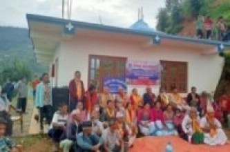 Pindongdanda Community Health Unit Building in Mahurebhanjyang of Temal  