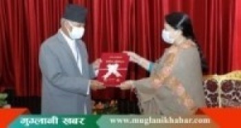 राष्ट्रपतिसमक्ष दुई प्रतिवेदन प्रस्तुत   