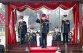 प्रधानसेनापति थापाको बिदाइ