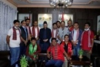 राष्ट्र, गणतन्त्र र संविधान बचाउन माओवादी शक्ति एक हुनुपर्छ : अध्यक्ष प्रचण्ड       