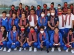 नेपाली महिला फुटबल टोली स्वदेश फिर्ता !