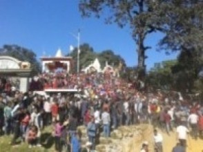 प्रसिद्ध निङ्गलाशैनी मन्दिरमा जात्रा सुरु   