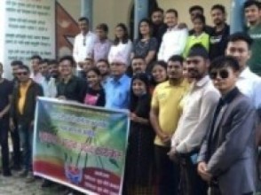 दमक तथा कमल गाउँपालिकाका युवाहरुद्वारा बिजया दशमीको उपलक्ष्यमा शुभकामना आदान प्रदान।