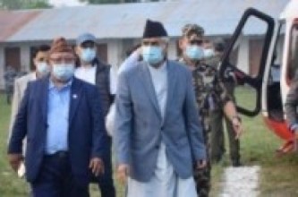 PM Deuba visiting disaster-hit areas in the east 