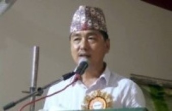 कांग्रेस उपसभापति निधिद्वारा राप्रपा अध्यक्ष लिङ्देनलाई बधाई   