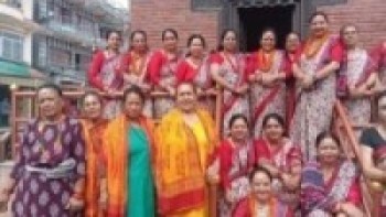 भागरथी महिला समूहद्वारा सर्वेश्वर महादेव मन्दिरमा आरती कार्यक्रम सम्पन्न