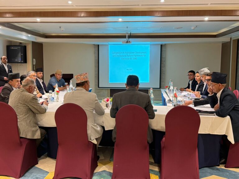 ऊर्जा विकास मार्गचित्रको लक्ष्य पूरा गर्न विद्युत् विधेयक अपरिहार्य छः मन्त्री खड्का