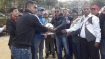 स्याङ्जाको ढापुकमा खेलकुद उद्घाटन समारोह