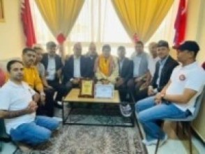 स्याङ्गजा सहयोग समाज कतार द्वारा द्वित्तीय सचिव भट्टराईको बिदाई