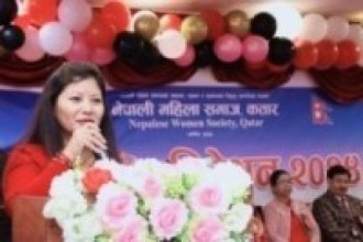 नेपाली महिला समाज कतारको अध्यक्षमा माया केसी