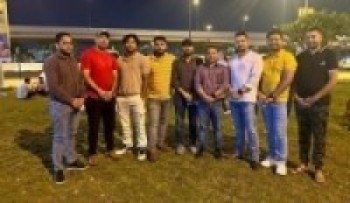 दशैं खर्च कटौती गरी क्यान्सर पीडितलाई कर्णाली प्रदेश समन्वय परिषद् कतारको आर्थिक सहयोग