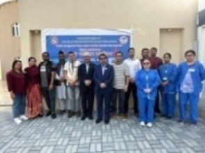 नेपाली राजदूतावास कतार र रक्तदाता संघको संयुक्त आयोजनामा रक्तदान कार्यक्रम सम्पन्न