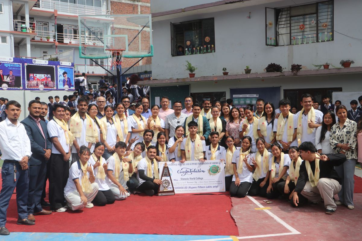 मेरो डान्स युनिभर्स” सिजन २ मा मनास्लु वर्ल्ड कलेज फर्स्ट रनर–अप