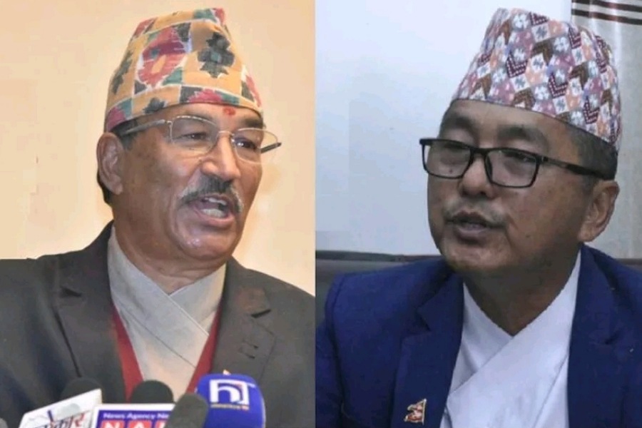 विमानस्थल पुगे लिङ्देन र थापा