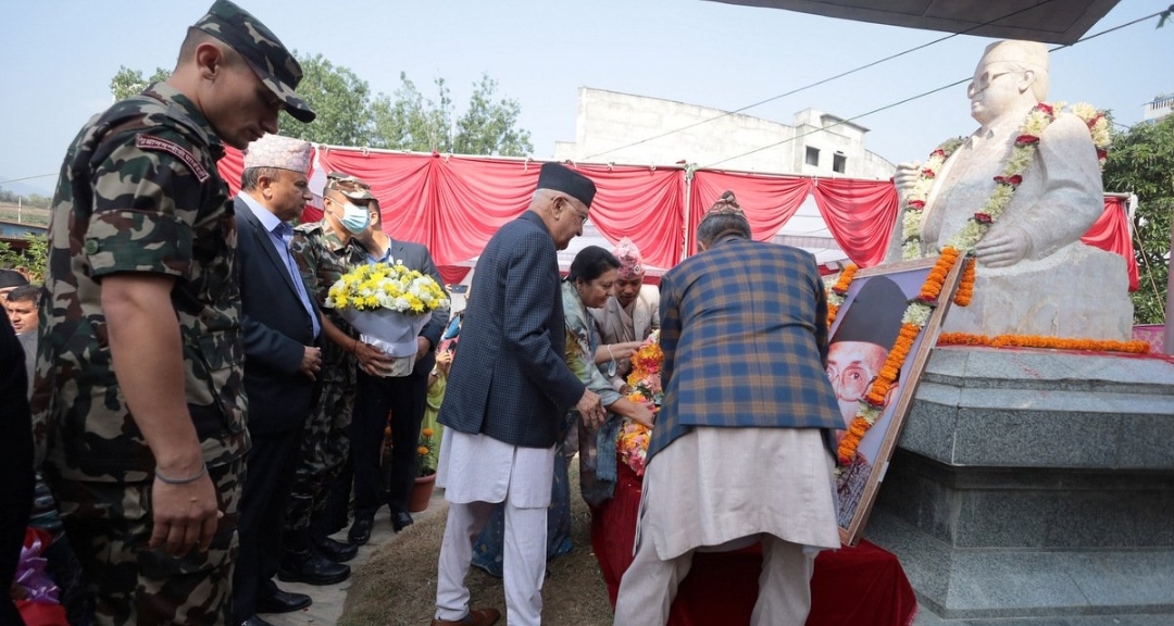 मदन भण्डारी र जीवराज आश्रितप्रति उच्च सम्मान : प्रधानमन्त्री