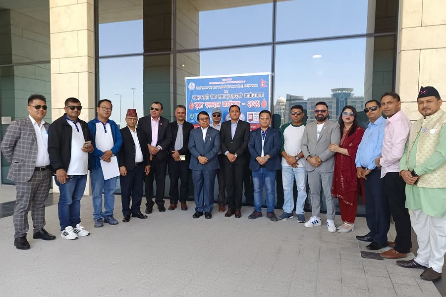 नवलपरासी सेवा समाज कतारको आयोजनामा दोहामा बृहत रक्तदान कार्यक्रम सम्पन्न