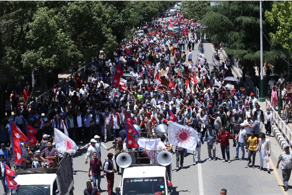 एमालेको गणतन्त्र उत्सव : यस्तो देखियो