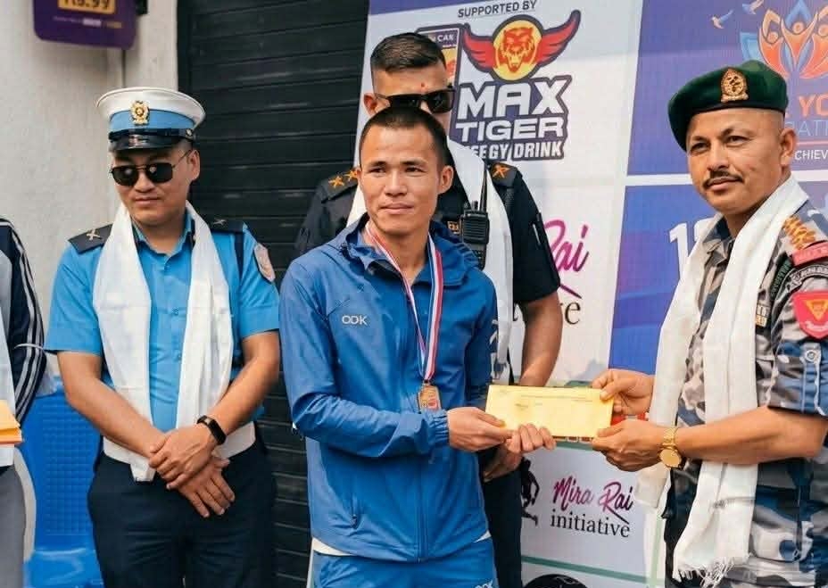 झापाको कमल गाउँपालिकामा कमल मिनी म्याराथन प्रतियोगिता सम्पन्न