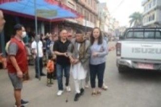 ९३ वर्षीय वृद्धद्वारा मतदान