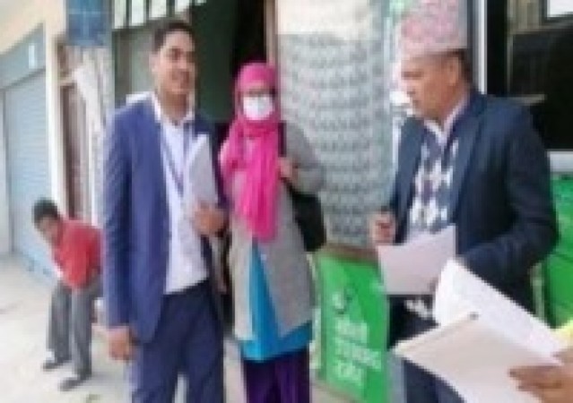 गोकर्णेश्वर नगरपालिका वडा नं चारमा बजार अनुगमन सम्पन्न