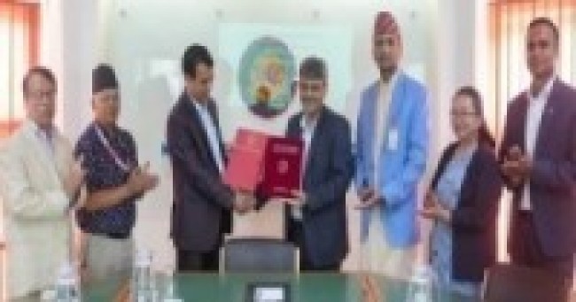 दुई विश्वविद्यालयबीच प्राज्ञिक विकासमा सहकार्य गर्ने सम्झौता