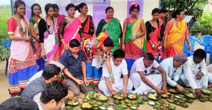 दाजुभाइले दिदीबहिनीको दीर्घायुका लागि व्रत बस्ने पर्व ‘अटवारी’