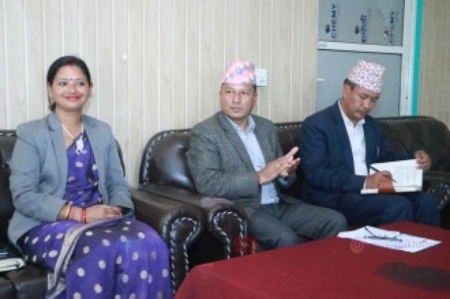 शंखरापुर नगरपालिकाको  दोश्रो चौमासिक समिक्षा कार्यक्रम सम्पन्न