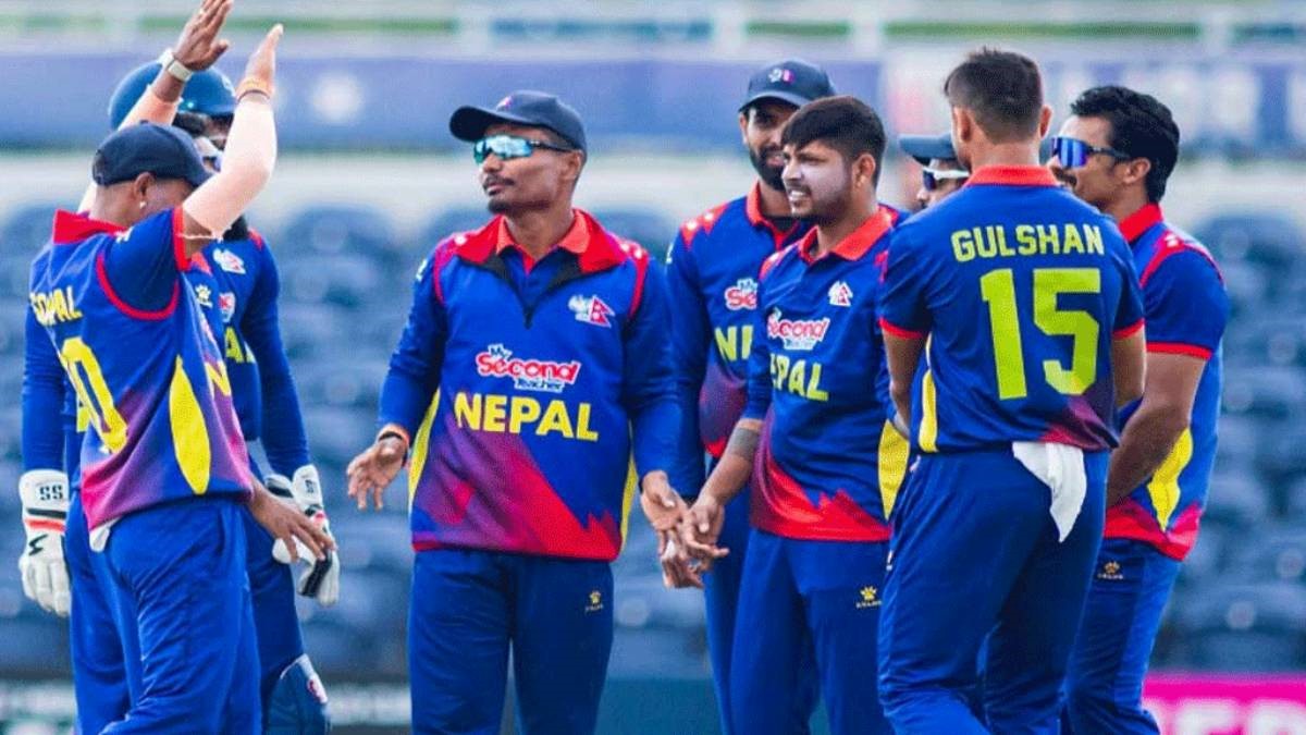 नेपालद्वारा भारत ९२ रनले पराजित