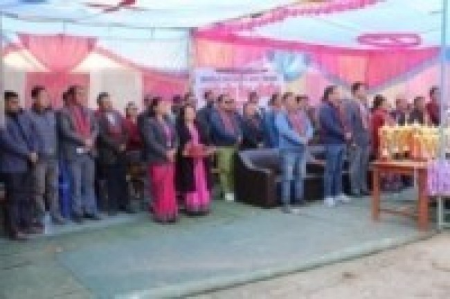 गोकर्णेश्वर नगरस्तरीय अन्तर बिद्यालय राष्ट्रपति रनिंङ शिल्ड प्रतियोगिताको उपाधि चामुण्डा माध्यमिक विद्यालयलाइ