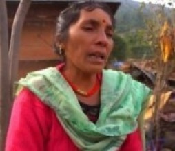 आँखा अगाडी आफुले जन्म दिएको छोरा सहित परिवार गुमाउनुको पिडा कस्तो होला।