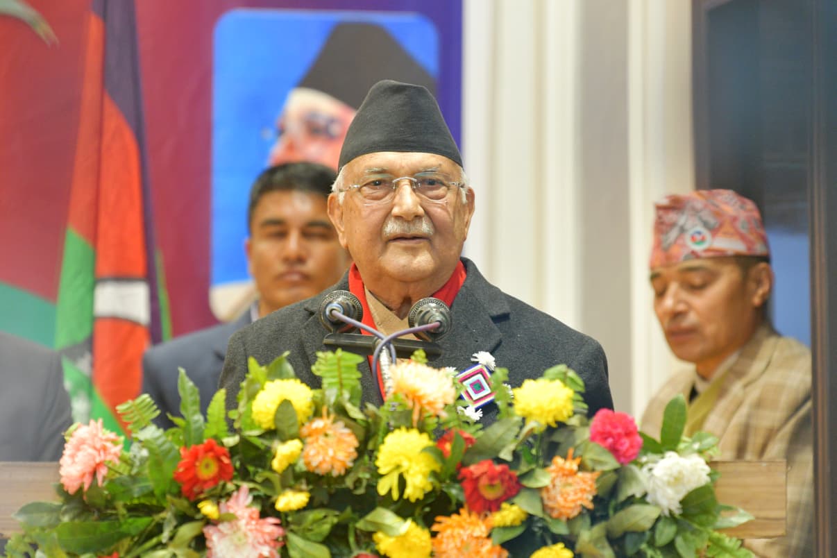 व्यवस्था परिवर्तन भयो, अवस्था परिवर्तन नभएको भाष्य गलत : ओली