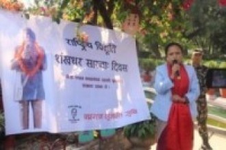 शान्ति प्रक्रिया टुङ्ग्याउन सबैको सहयोग आवश्यक : मन्त्री शर्मा