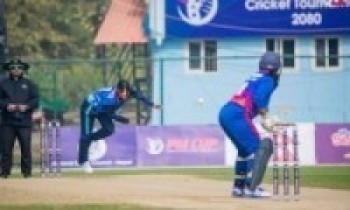 प्रधानमन्त्री कप क्रिकेट : कोशी प्रदेशलाई  एक सय ४० रनको लक्ष्य