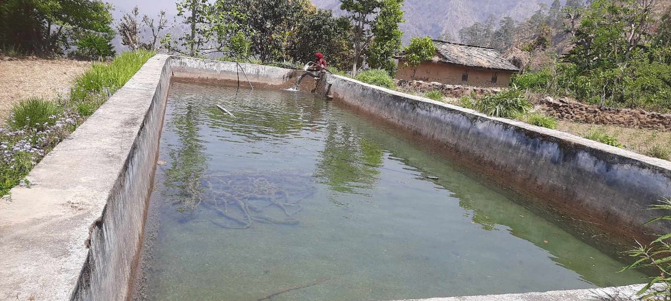अतिक्रमित जग्गा फिर्ता नहुँदा माछा पोखरी असुरक्षित