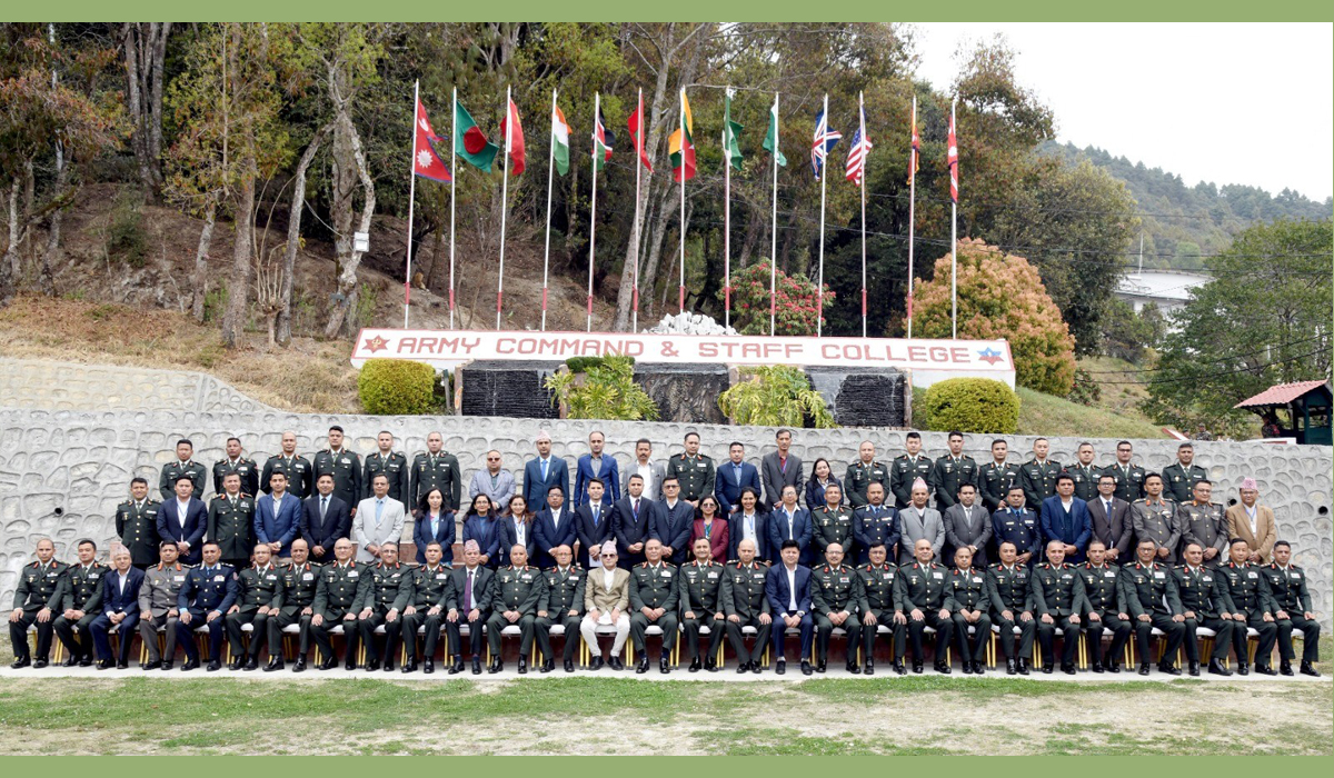 मौलिक र वास्तविक मूल्याङ्कनबाट मात्र राष्ट्रिय सुरक्षालाई सुदृढ तुल्याउन सकिन्छः प्रधानसेनापति  