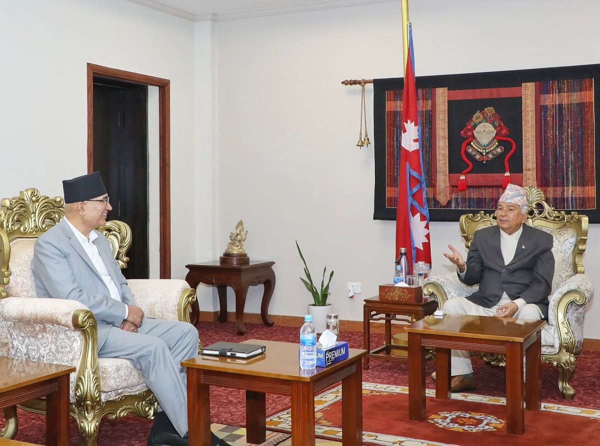 राष्ट्रपतिलाई आगामी बजेटबारे जानकारी