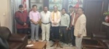 छिमेकी मार्टका प्रतिनिधि र पुर्व प्रधानमन्त्री प्रचण्ड बिच भेटघाट